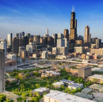 Chicago skyline
                  