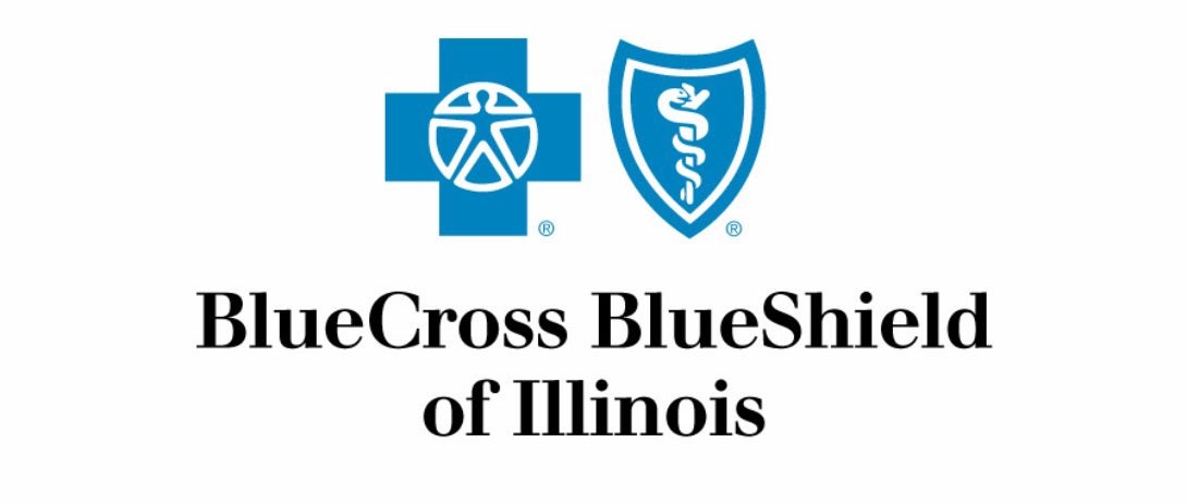 BlueCross BlueShield of Illinois logo.