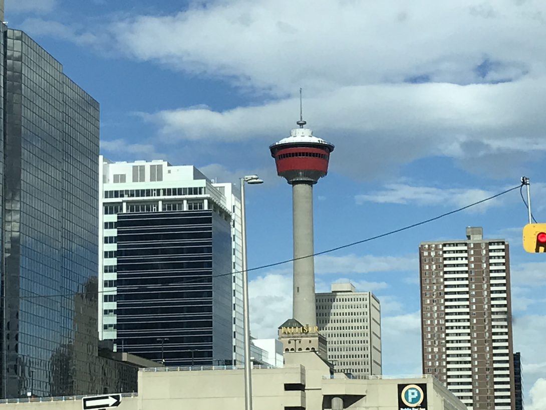 Calgary Tower - An iconic building in Calgary's skyline