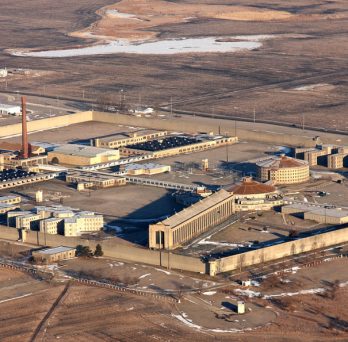 An aerial view of the Stateville Correctional Center.
                  
