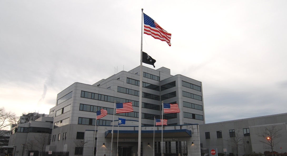 VA Connecticut Healthcare headquarters in New Haven, Connecticut.