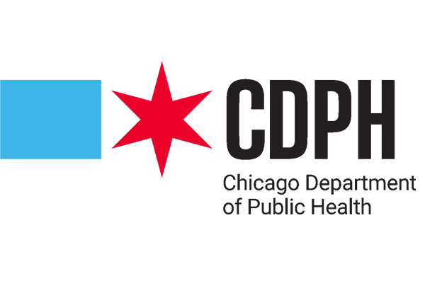 The logo of the Chicago Department of Public Health.