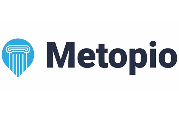 Metopio logo.