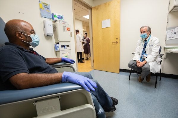 Man in Dr. Office