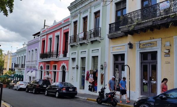 Streets of San Juan, Puerto Rico.