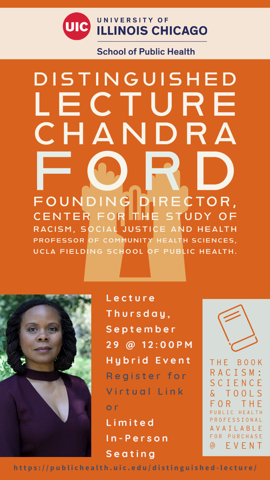 Chandra Ford Lecture Flyer Image