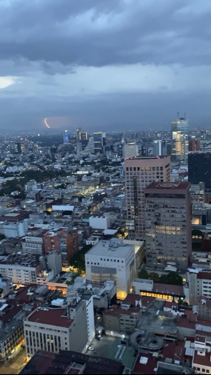 Roof view from Torre Latinoamericana